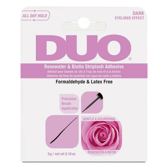 DUO Rosewater And Biotin Striplash Adhesive Dark 0.18 oz