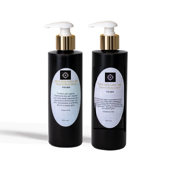 DUO SKIN CARE ANTI-AGING SYSTEM FOR DRY SKIN- Nourishing Wash and Lotion - Fragrance Free- for MEN - ITEM CODE: 601950409181
