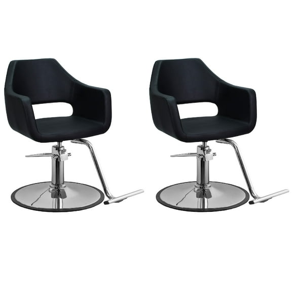 DUO Salon Styling Chairs 2 RICHARDSON BLK for Beauty Salon Furniture