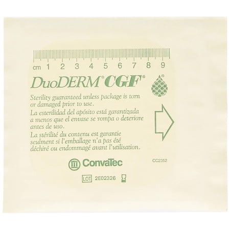 DuoDERM CGF Dressing 4x4, Box of 5, 187660
