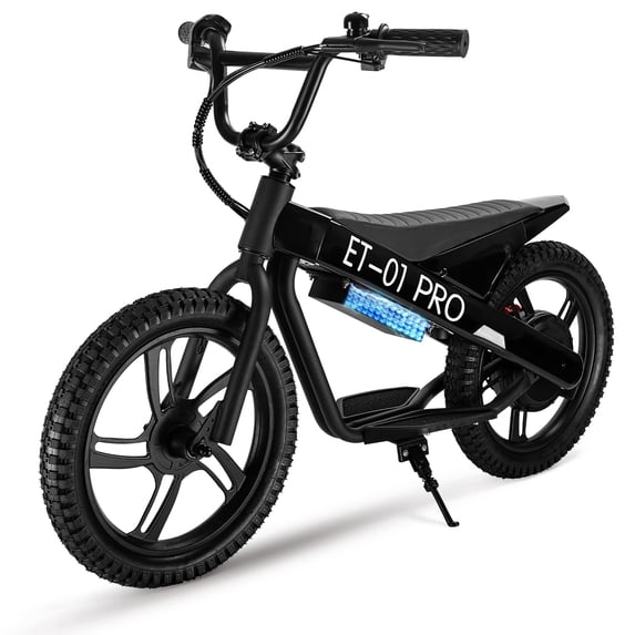 Duodian ET-01 Pro Electric Bike for Kids, 350W Electric Balance Bike,36V 5.2-7.8Ah, 16" Pneumatic Tire with Dual Brake, 3 Speed Modes Kid Electric Motorcycle for City