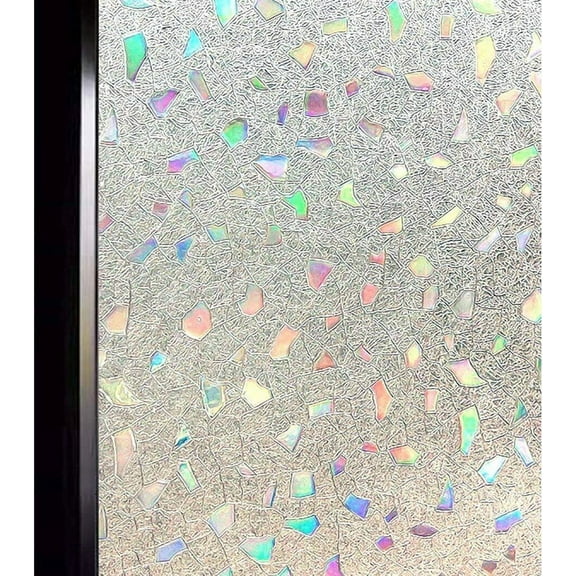 DUOFIRE Premium Window Film Color Gems Privacy Window Film DS170 0.6 m x 2m