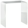 thumbnail image 1 of DUOSONG 21" Long Rectangle All Acrylic 15Mm Thick Waterfall Coffee Table, Clear Clear Acrylic Furniture Primary Living Space Tables, 1 of 9
