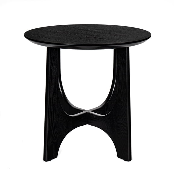 Coffee Tables 25" Round End Table, Wooden Side Table,Night Stand for Living Room ,Reception Room,End Tables