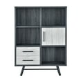 thumbnail image 1 of DUOSONG Multi-Function Cabinet Grey Particle Board Furniture Primary Living Space Cabinets, 1 of 1