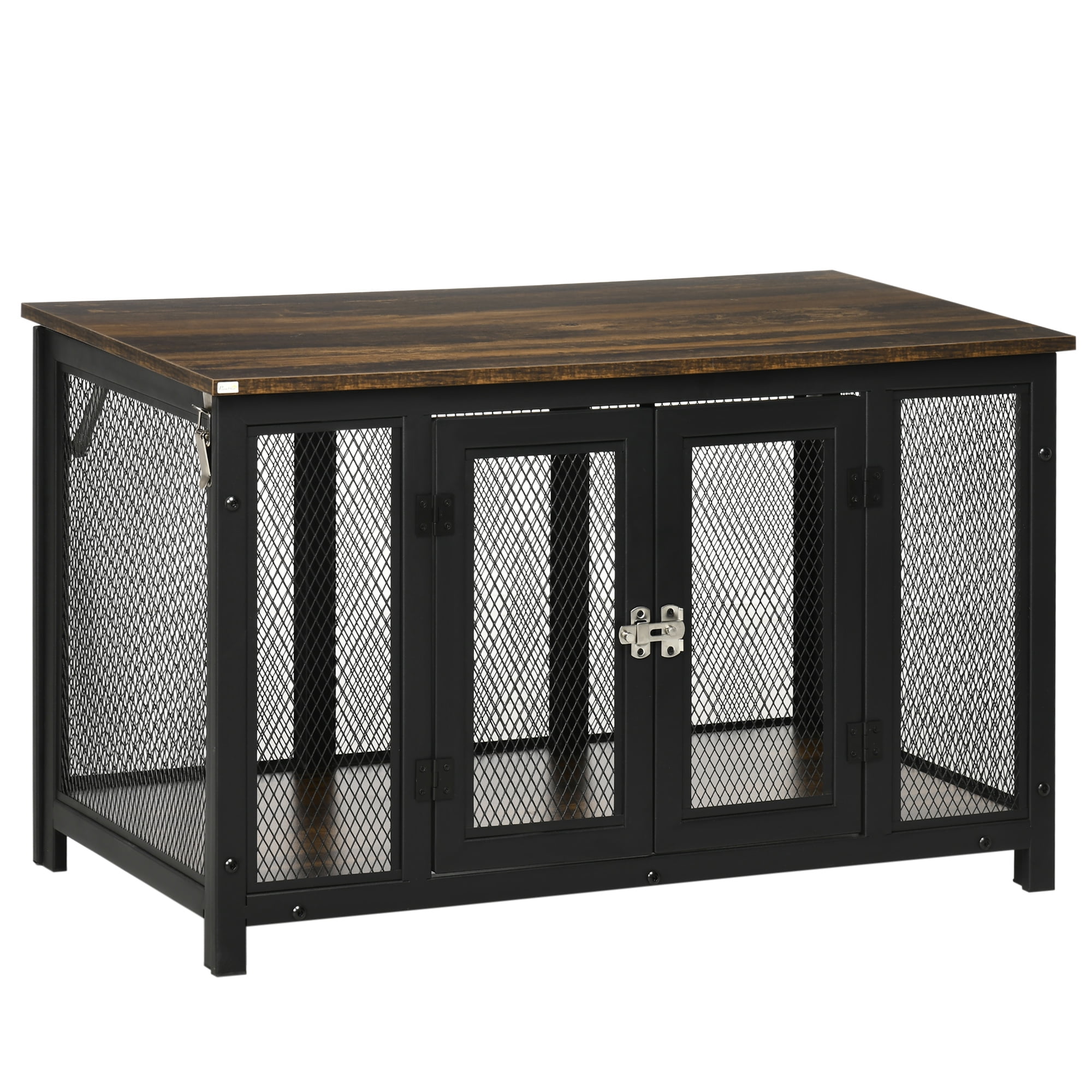 Fresh Look at Dog Beds Pawhut Furniture Style Dog Crate With Openable Top