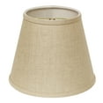 thumbnail image 1 of DUOSONG Slant Empire Hardback Lampshade With Bulb Clip, Heather Gray Linen Lighting Lighting & Lamps, 1 of 4