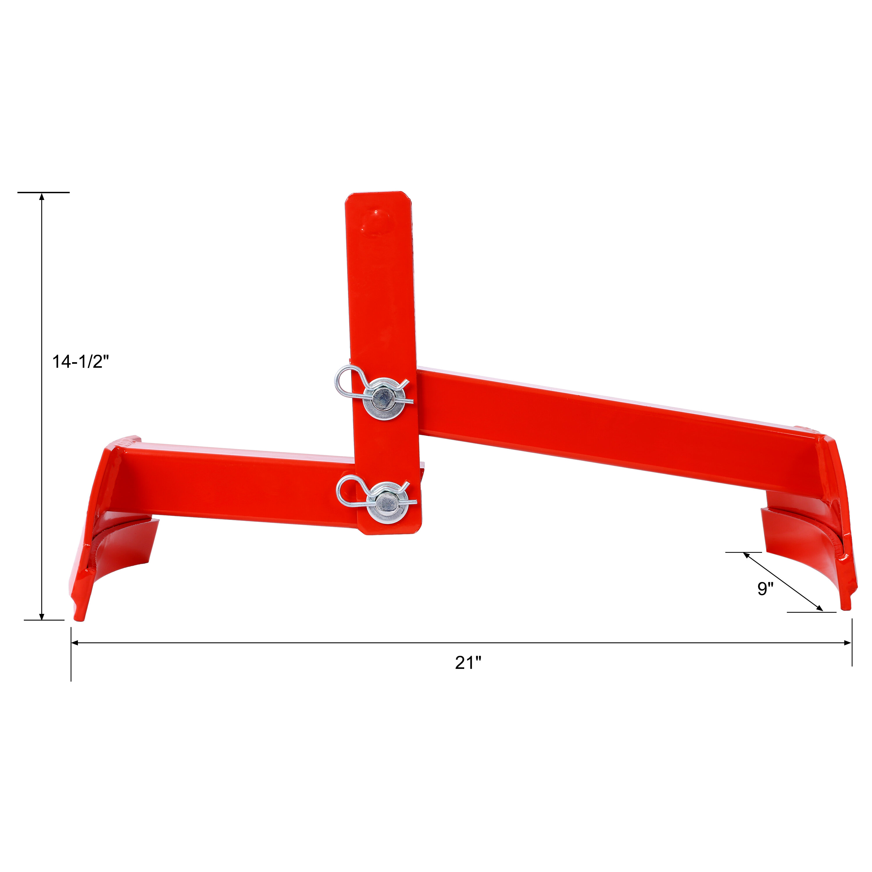 Secure Lifter Steel Drum Lifter - Secure Reliable Heavy Duty 1100 lbs Working Load ...