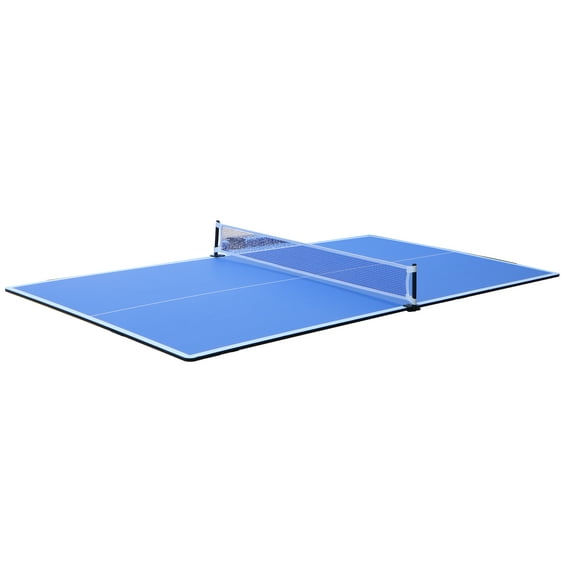 DUOSONG Table Tennis, Table Tennis Black+Blue MDF Fitness & Sports Sports Table Tennis Tables