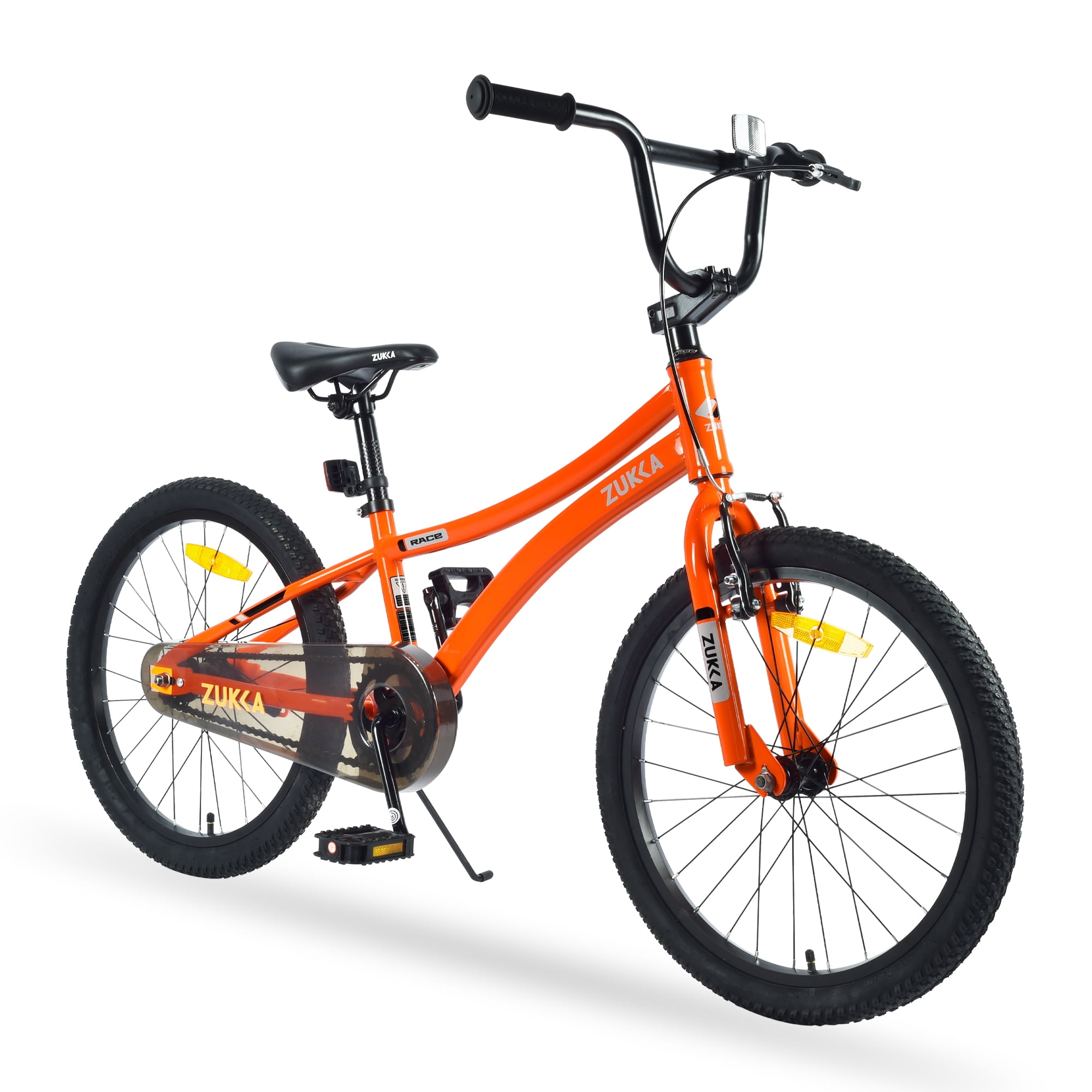 ZUKKA 24 Inch Kids Mountain Bike - 6 Speed Shimano, Dual Disc Brakes, High Carbon Steel, For Boys Girls Ages 9-12