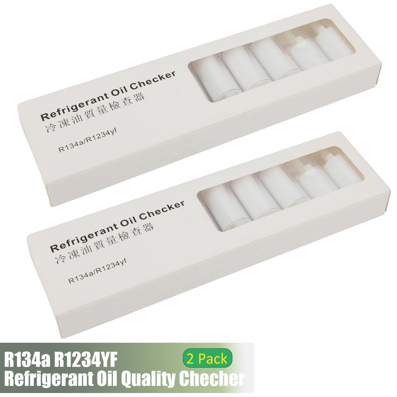 DUOYI 20 Pcs R134a R1234YF a/c Oil Checker Refrigerant Oil Analyzer