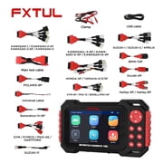 FXTUL M7 Motorcycle Diagnostic Scanner, OBD2 Code Reader for 12V Motorcycles, for Honda Kawasaki Yamaha Harley 70+Brands