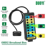 DUOYI DY29 OBD2 Breakout Box, 16-Pin OBDII Protocol Diagnostic Tester for All OBDII Vehicles