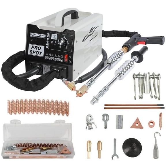 DUOYI Stud Welding Machine 110V Spot Welder Car Body Panel Repair Dent Puller Kit W/ 6 Modes
