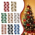 thumbnail image 1 of DUOYOU Christmas Tree Decorations, Candy Hanging Ornaments With Glitter Finish, Shatterproof Xmas Tree Decoration for Holiday Home Party Display, 1 of 5