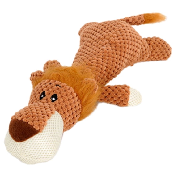 DUOYOU Clearance Plush Dog Chew toys 2024 New Squeaky Dog toys for Aggressive Chewers Indestructible Dog Stuffed Animals Chew toy for Puppy Medium Large Dogs