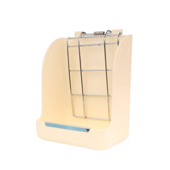 DUOYOU Clearance Rabbit Automatic Feeder Hay Rack Food Bowl Suitable for Pigs Rabbits and Other Small Animals Rabbit Hay Feeder Pig Hay Rack Manger Bunny Hay Holder Plastic Food Bowl
