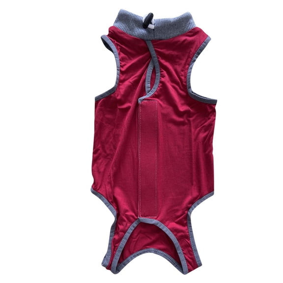 DUOYOU Clearance Solid Dog Recovery Suit Onesie After Pet Operation for Female Male Dogs Cats Solid Surgical Postoperative Snuggly Vest for Abdominal Wounds Weaning Anti Licking Vest