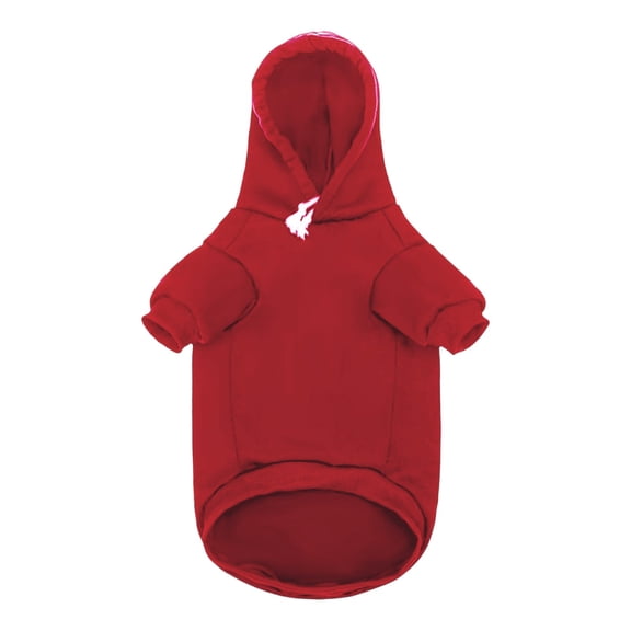 DUOYOU Dog Hoodie With Fleece Hooded Sweatshirt for Cold Weather Dog Sweater Pet Hoodie Suitable for Cold Weather.