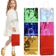 thumbnail image 1 of DUOYOU Paper Bags With Handles Gift Wrap Bags Colorful Gift Bags For Party Favor Treat Bags Birthday Wedding Event Supplies Packaging Decorations Set, 1 of 10