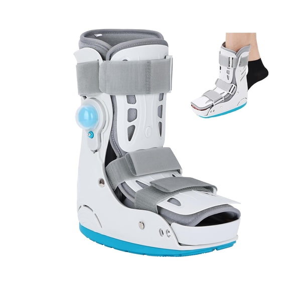 DUPAI Fracture Boot Boot Inflatable Walking Boot for Achilles Tendon Surgery, Acute Ankle Sprains, Broken Toe Foot, Post Op Care (M)