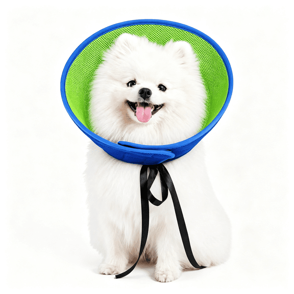 DUPAI Soft Dog Cone Collar to Stop Licking After Surgery, Comfy Dog Cone Alternative for Large Medium Small Dogs/Cats, Adjustable Washable E-Collar for Spay Neuter Recovery and Neck Protection
