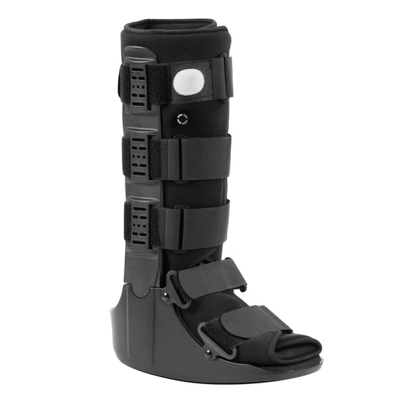 DUPAI Walking Boot,Tall Fracture Boot,Air Cam Walker Fits Left Or Right Foot,Protection for Broken Foot Sprained Ankle Fracture Recovery(Medium)