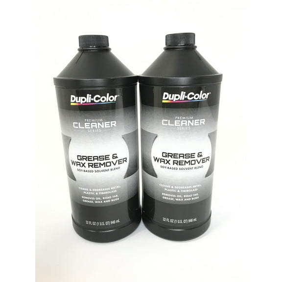 DUPLICOLOR CM543-2 PACK Soy Based Solvent Blend Grease and Wax Remover -1 quart