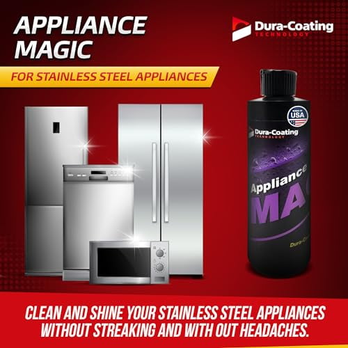 DURACOATING TECHNOLOGY, Appliance Magic Stainless Steel Cleaner and