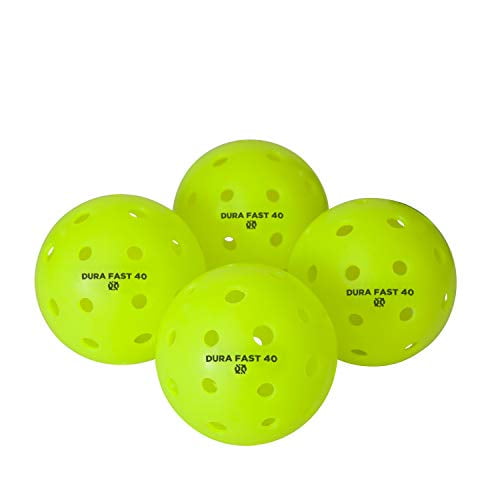 DURA FAST 40 PICKLEBALLS, NEON GREEN, 100-PACK