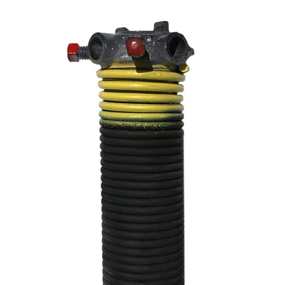 DURA-LIFT .207 x 2" x 25" Torsion Garage Door Spring (Yellow, Left Wound)