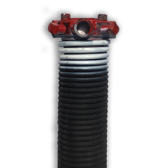 DURA-LIFT .218 x 2" x 28" Torsion Garage Door Spring (White, Right Wound)