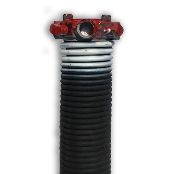 DURA-LIFT .218 x 2" x 31" Torsion Garage Door Spring (White, Right Wound)