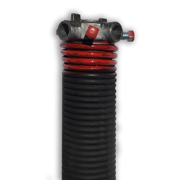 DURA-LIFT .225 x 1.75" x 27" Torsion Garage Door Spring (Red, Left Wound)