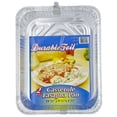 thumbnail image 1 of DURABLE APPLIANCE 2 Count Aluminum Casserole Lasagna Pan Sold in packs of 12, 1 of 3