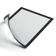 DURABLE Magnetic DURAFRAME Document Sign Holder, Letter-Size 8.5" x 11", Black 2 pack