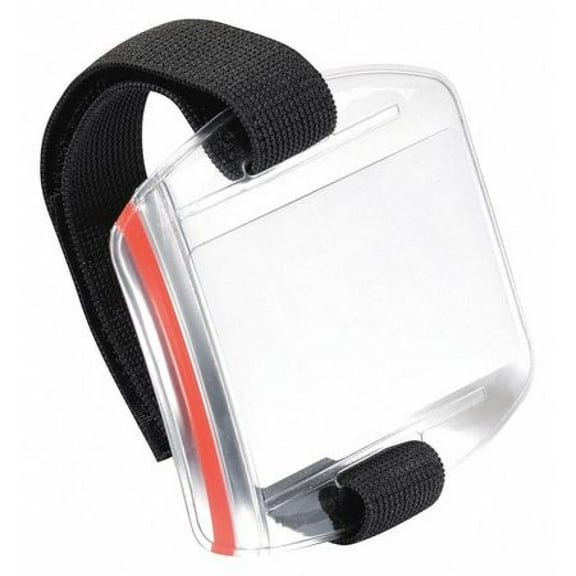 DURABLE Outdoor Secure Arm Strap Badge Holder, Pack of 10 (841419)