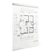 DURABLE Self-Adhesive Simple Document Management DURAFIX CLIP, 11.7 IN, Silver, 5-Pack 470723