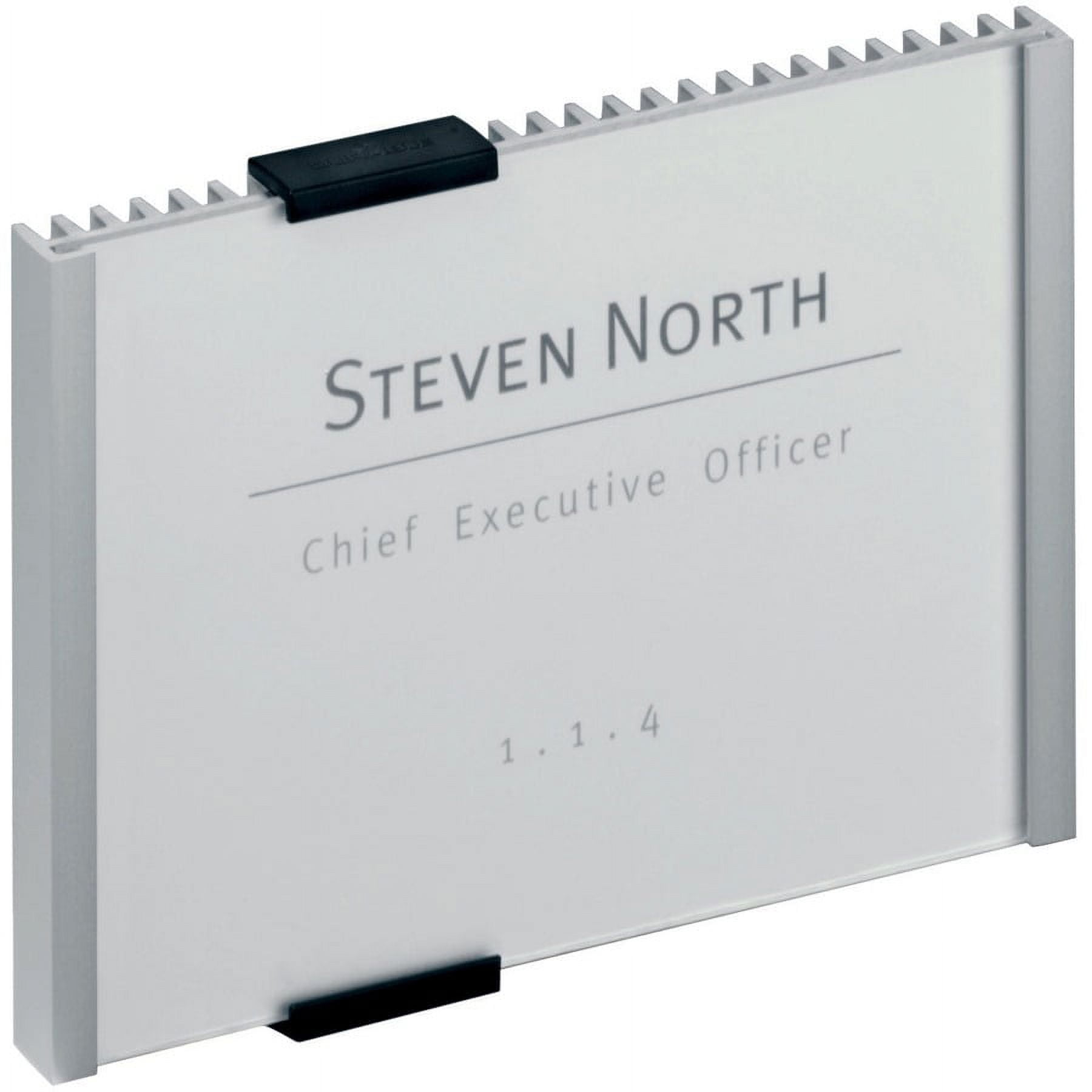 DURABLE Wall Mounted INFO SIGN - 5-9/10 DURABLE Wall Mounted INFO SIGN - 5-9/10