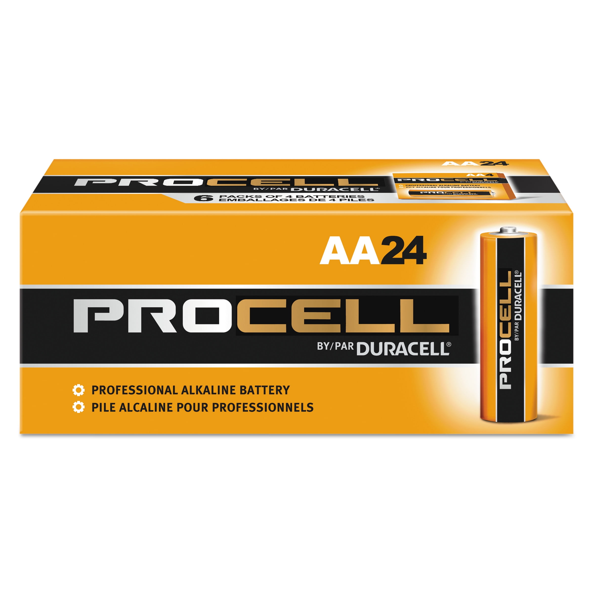 Professional Alkaline AA Batteries, 144/Carton Professional Alkaline AA Batteries, 144/Carton