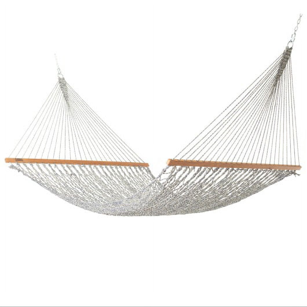 DURACORD® Executive Rope Hammock - Navy Oatmeal Heirloom Tweed