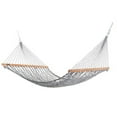 thumbnail image 1 of DURACORD® Small Rope Hammock - Navy Oatmeal Heirloom Tweed, 1 of 1