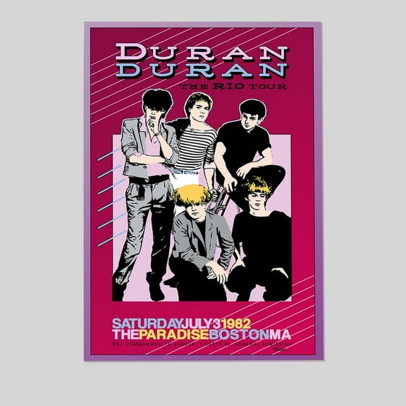 DURAN DURAN CONCERT POSTER QUALITY PHOTO PAPER Size 24''x36'' - Kiloa
