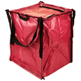thumbnail image 1 of DURASACK® Home and Yard Tote with Zipper Top, Heavy Duty, 16"L x 16"W x 20"H, Red, 1 of 11
