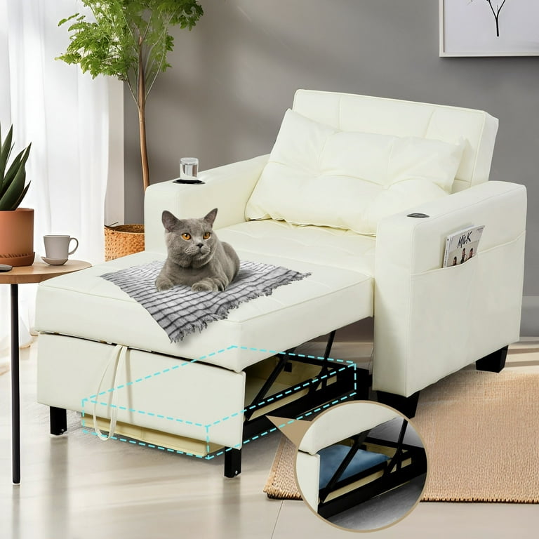 White futon chair new arrivals