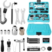 DURATECH 31 Pieces Bicycle Tool Kit, Complete Bike Repair Kit with Storage Box, Mountain Bike Repair Tools, for Mountain, Road, and Park Bicycle with Chain Rive