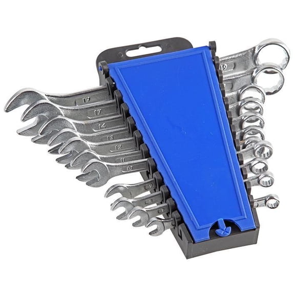 DURATOOL - Combination Spanner Set, 11 Piece