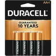 thumbnail image 1 of DURCEL Duracell Alkaline Battery Size Aa 1.5 V Card 4, 1 of 2