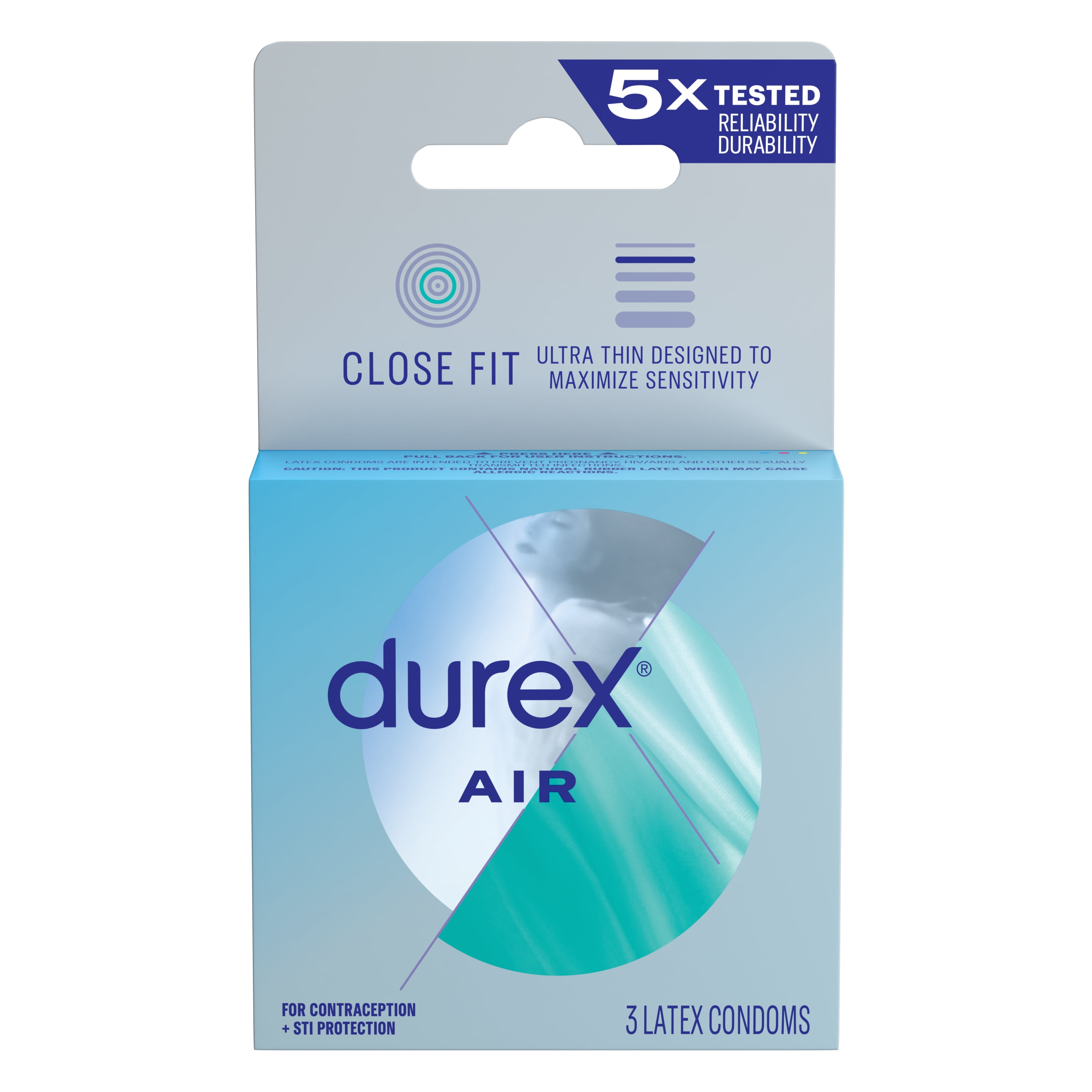 DUREX® Air Close Fit - Condom 48/3 ct. - Walmart.com
