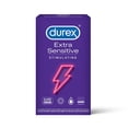 thumbnail image 1 of DUREX Extra Sensitive™ - Stimulating Condom 12 ct. 1 ea (Pack of 2), 1 of 4